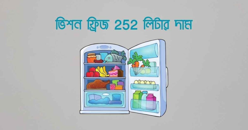 ভিশন ফ্রিজ 252 লিটার দাম