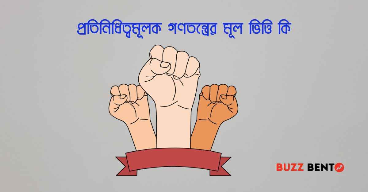 প্রতিনিধিত্বমূলক গণতন্ত্রের মূল ভিত্তি কি