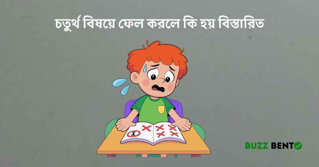 চতুর্থ বিষয়ে ফেল করলে কি হয় বিস্তারিত