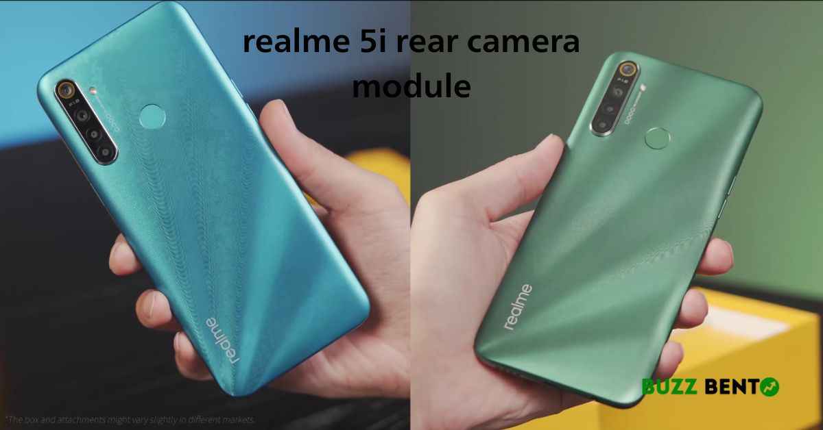 realme 5i rear camera module