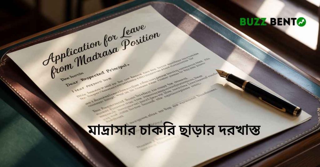মাদ্রাসার চাকরি ছাড়ার দরখাস্ত কিভাবে লিখবেন? জেনে নিন
