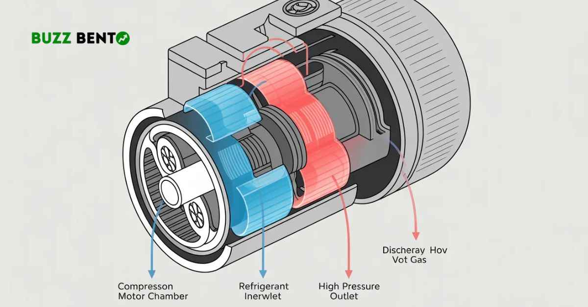 ফ্রিজের কম্প্রেসার কাজ করার প্রক্রিয়া