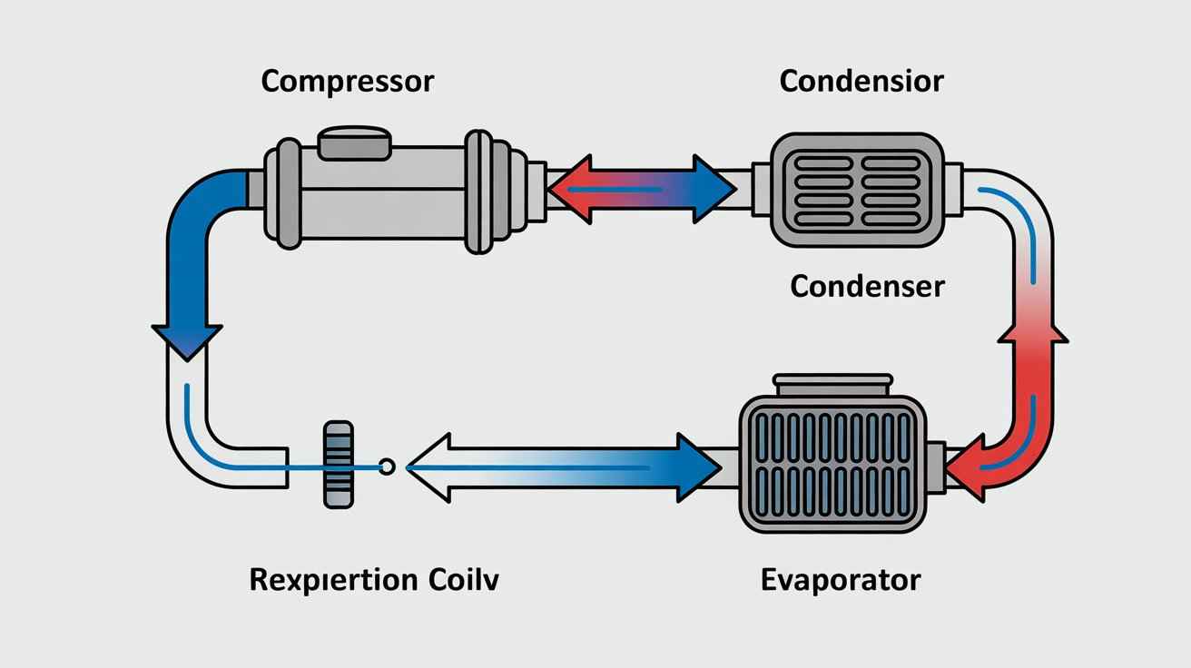 রেফ্রিজারেশন সাইকেল ডায়াগ্রাম