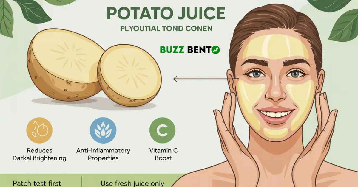 আলুর রসে প্রাকৃতিক ব্লিচিং উপাদান