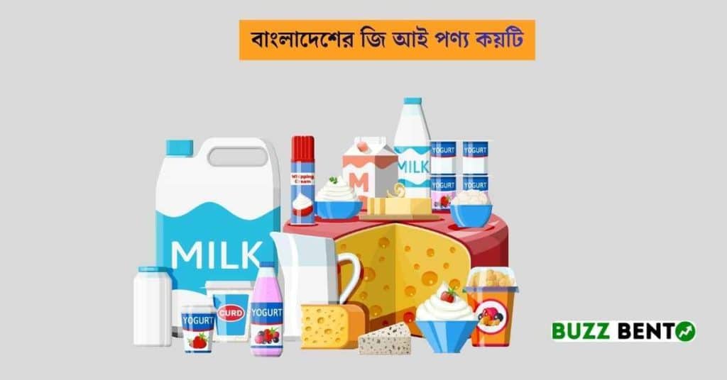 বাংলাদেশের জি আই পণ্য কয়টি
