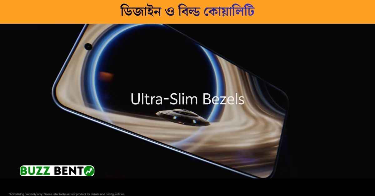 vivo y500 4g ডিজাইন ও বিল্ড কোয়ালিটি
